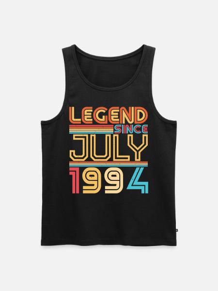 Baujahr Juli 1994 - Männer Premium Bio Tank Top - Schwarz