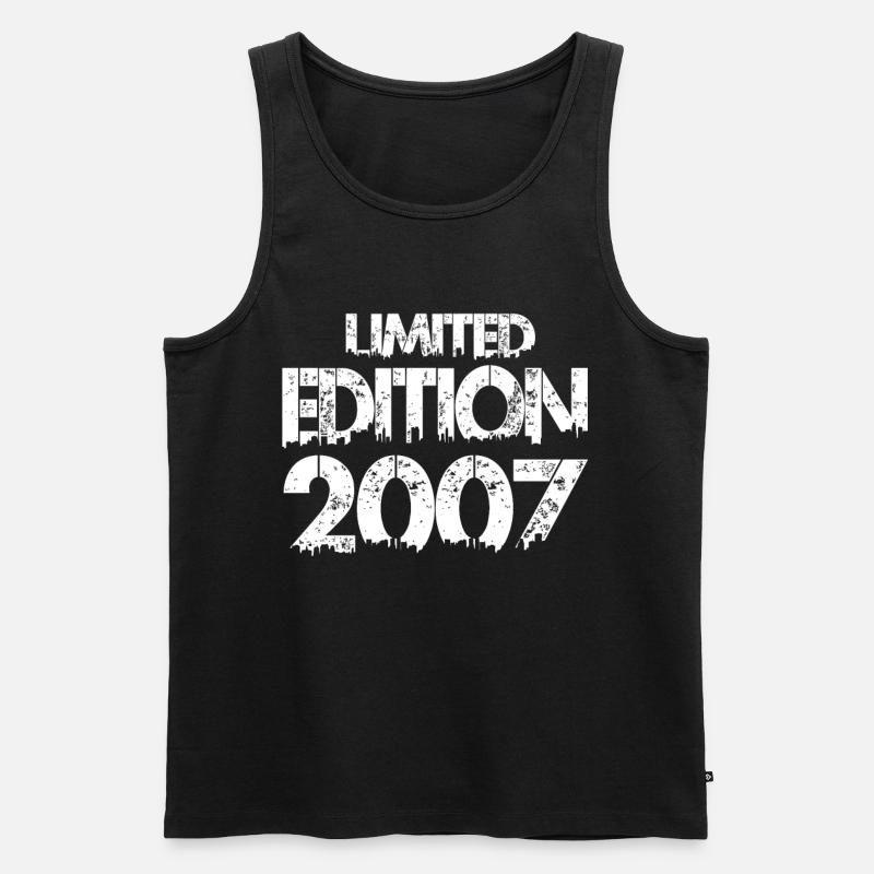 Édition limitée 2007 - Débardeur bio Premium Homme - noir