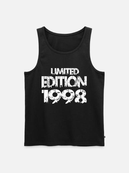 Édition limitée 1998 - Débardeur bio Premium Homme - noir