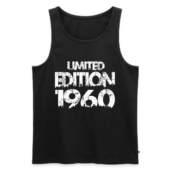 Édition limitée 1960 - Débardeur bio Premium Homme - noir - Devant - Michal (187cm)
