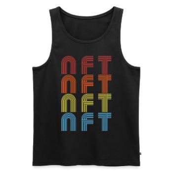 Non Fungible Token Crypto Lover Cryptocurrency NFT - Männer Premium Bio Tank Top - Schwarz - Vorne - AI Model Male 178 light (178cm)