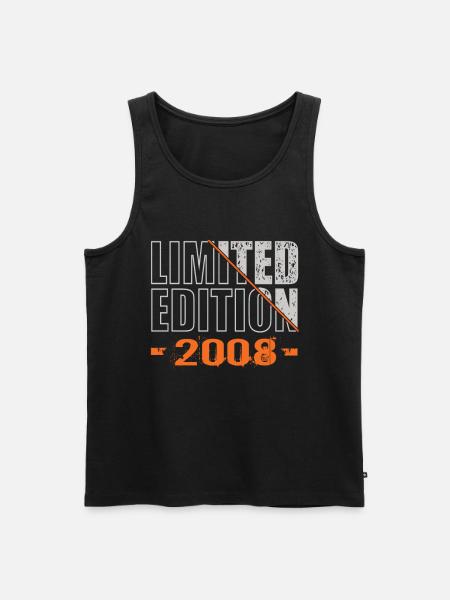 Édition limitée 2008 - Débardeur bio Premium Homme - noir