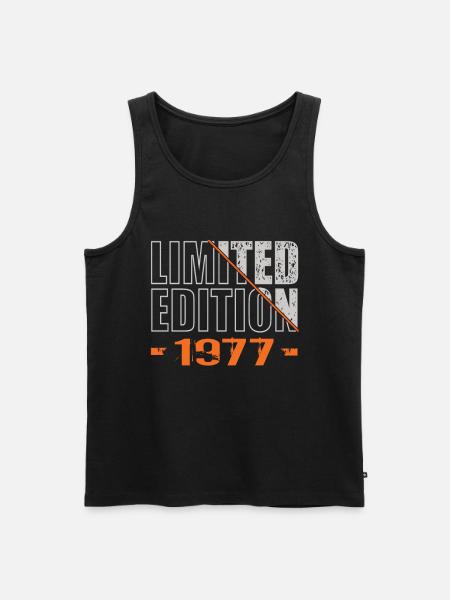 Édition limitée 1977 - Débardeur bio Premium Homme - noir