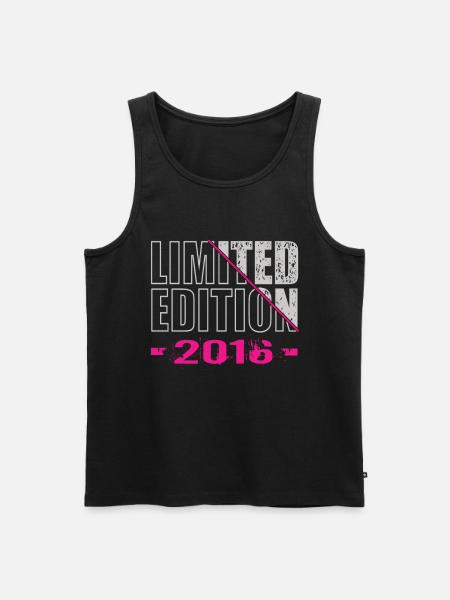 Edition Limitée 2016 - Débardeur bio Premium Homme - noir