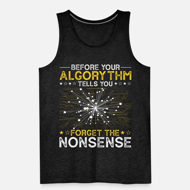 Programmeur d’algorithmes d’intelligence artificielle Débardeur bio Premium Homme