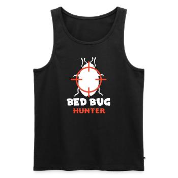 Kammerjäger I Vermin Motif for - Men's Premium Organic Tank Top - black - Front - AI Model Male 178 light (178cm)
