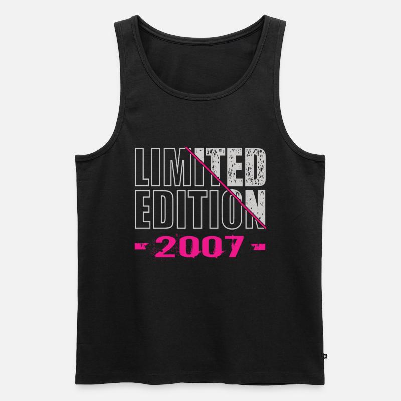 Édition limitée 2007 - Débardeur bio Premium Homme - noir