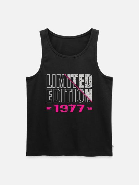 Édition limitée 1977 - Débardeur bio Premium Homme - noir