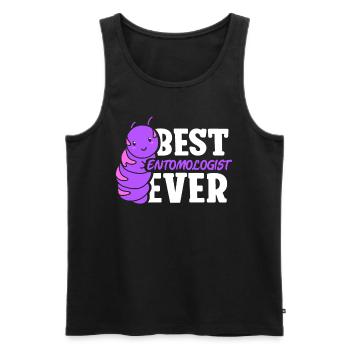 Bester Entomologe Aller Zeiten Beruf Entomologie - Männer Premium Bio Tank Top - Schwarz - Vorne - AI Model Male 178 light (178cm)