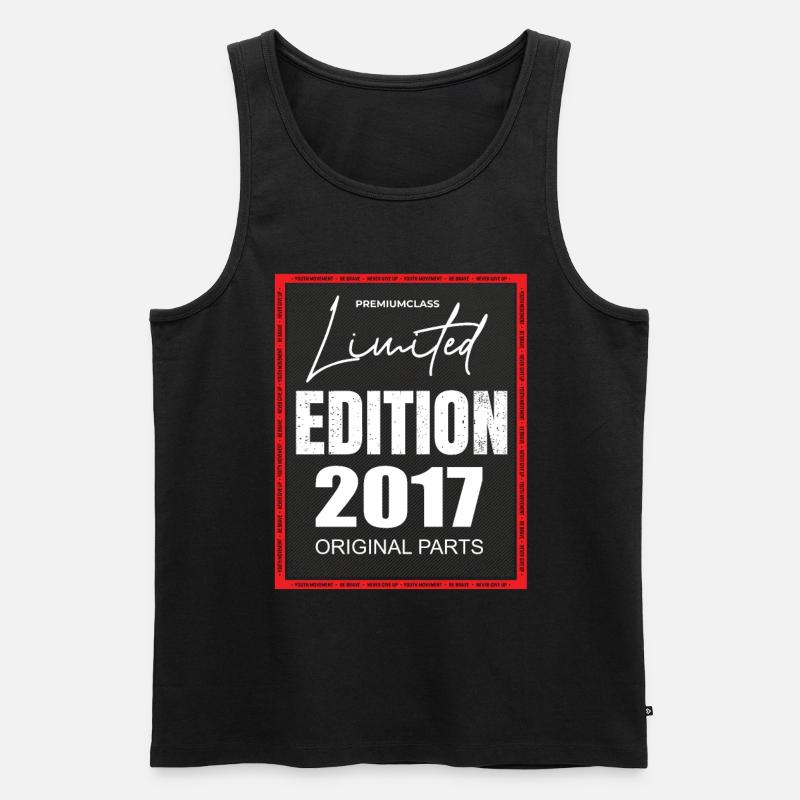 Édition limitée 2017 - Débardeur bio Premium Homme - noir
