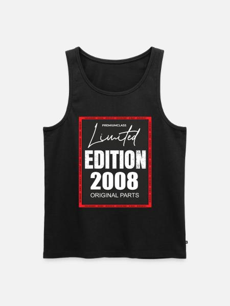 Édition limitée 2008 - Débardeur bio Premium Homme - noir