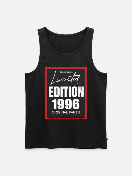 Limited Edition 1996 - Men's Premium Organic Tank Top - black