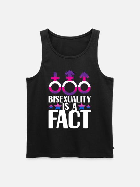 Bisexuels LGBTQ - Débardeur bio Premium Homme - noir