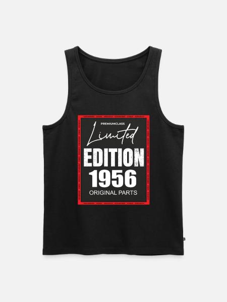 Limited Edition 1956 - Men's Premium Organic Tank Top - black