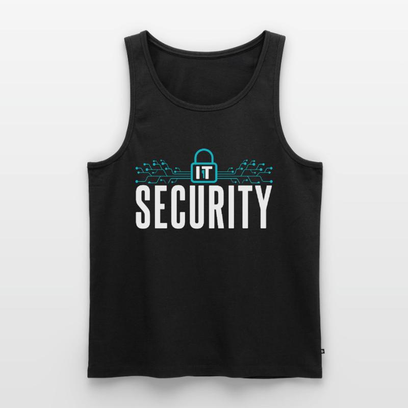 It Security Hack Cybersécurité Hacking Hacker Débardeur bio Premium Homme