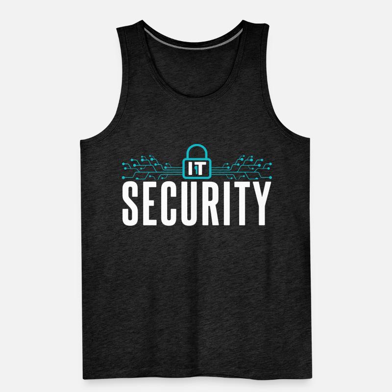 It Security Hack Cybersécurité Hacking Hacker Débardeur bio Premium Homme