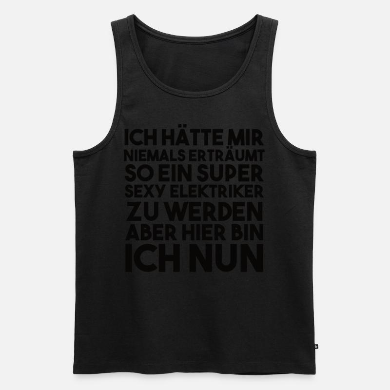 Elektriker Handwerker - Männer Premium Bio Tank Top - undefined