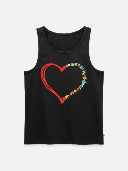 Childcare Daycare Provider Teacher - Men's Premium Organic Tank Top - black