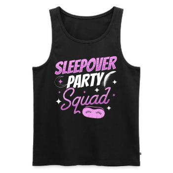Overnight Party Troupe Sweet Overnight Stay Team - Débardeur bio Premium Homme - noir - Devant - Michal (187cm)