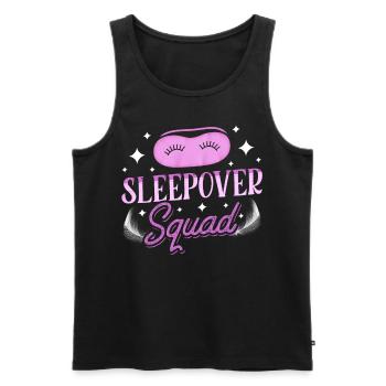 Équipe de nuit Équipe Sweet Party Nuitée - Débardeur bio Premium Homme - noir - Devant - Michal (187cm)