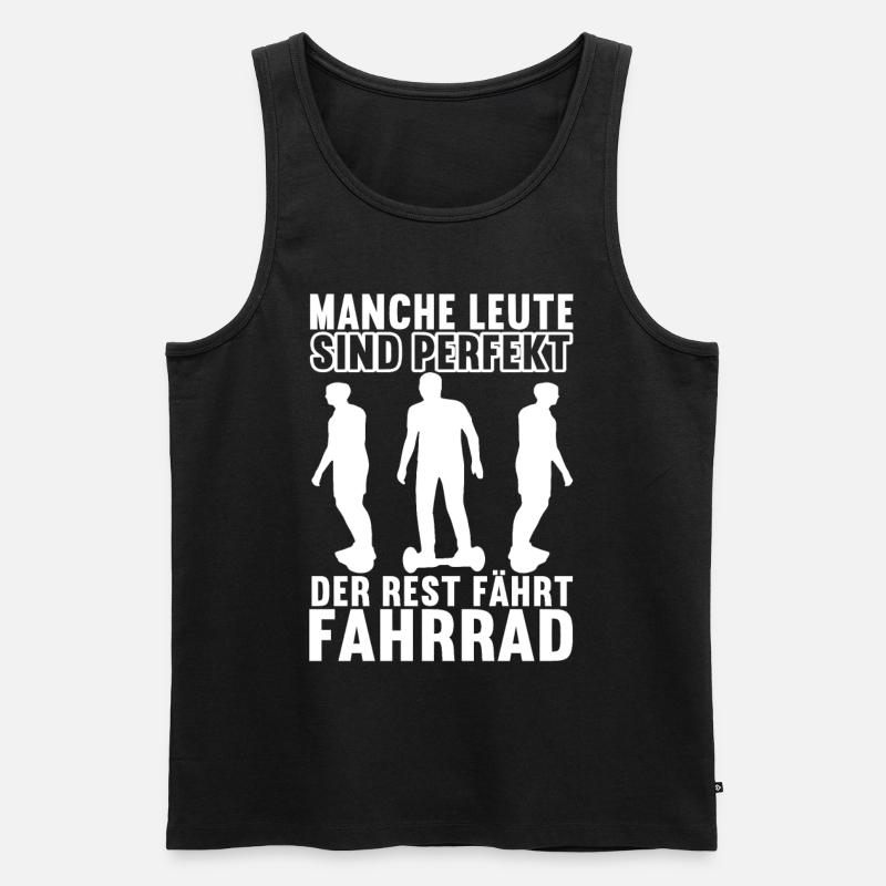 Hoverboard Skating - Männer Premium Bio Tank Top - Schwarz