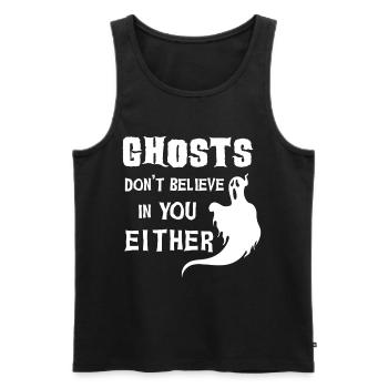 Halloween Tshirt Halloween Party Killer Killer Death - Men's Premium Organic Tank Top - black - Front - Michal (187cm)
