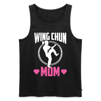 Wing Chun Mère Arts Martiaux Arts Martiaux Entraîneur - Débardeur bio Premium Homme - noir - Devant - Michal (187cm)
