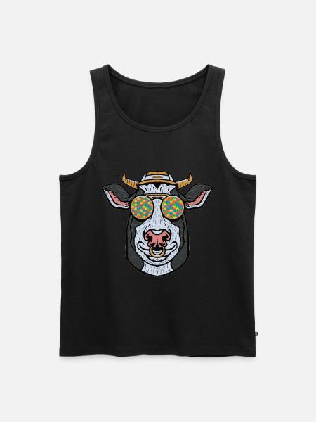Autistic Autism Autistic - Men's Premium Organic Tank Top - black
