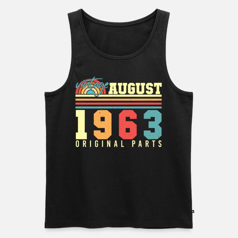 Original août 1963 - Débardeur bio Premium Homme - noir