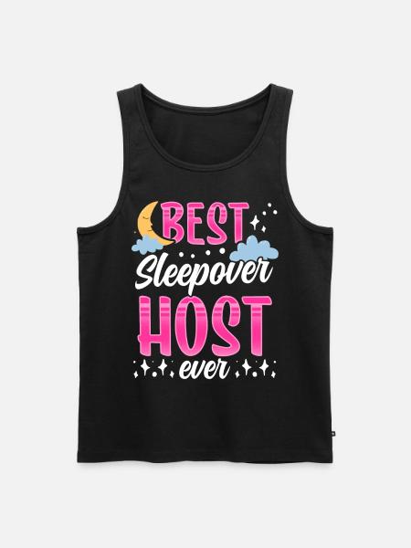 Best Overnight Host Ever Party - Men's Premium Organic Tank Top - black