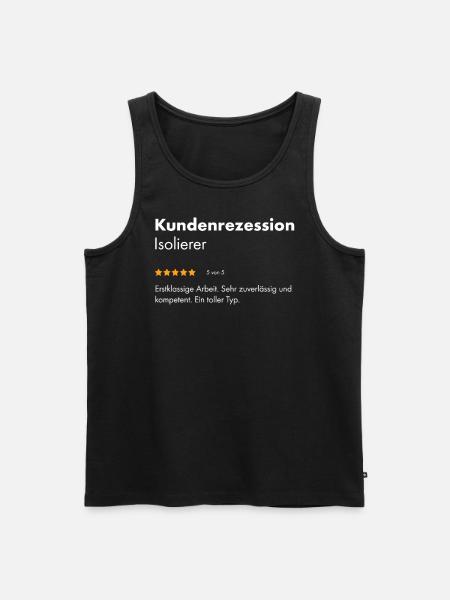 Isolierer I Isolierfacharbeiter oder - Männer Premium Bio Tank Top - Schwarz