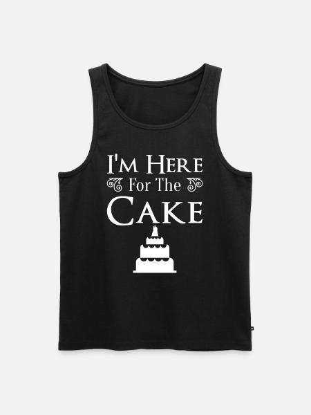 Wedding Wedding Party Wedding Cake - Men's Premium Organic Tank Top - black