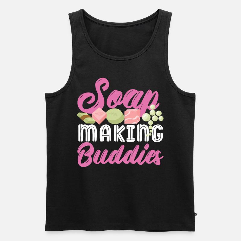 Soap Making Crafting Soap Making - Männer Premium Bio Tank Top - Schwarz