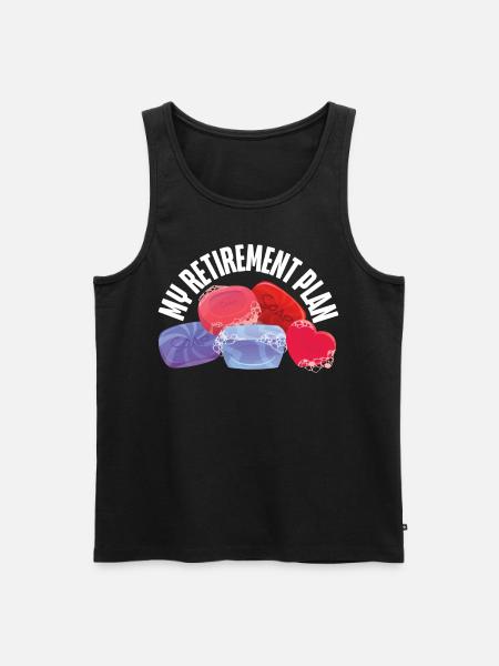 Soap Making Crafting Retired My - Men's Premium Organic Tank Top - black