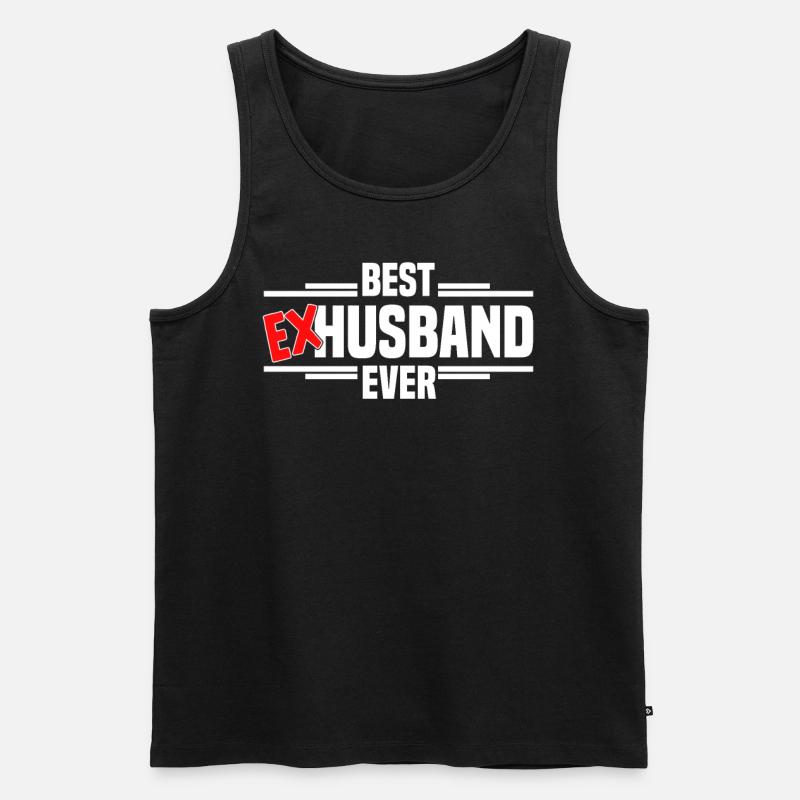 Scheidung Trennung Ehe Ex Scheidungsparty - Männer Premium Bio Tank Top - Schwarz