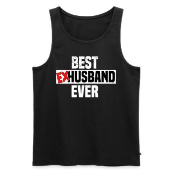 Scheidung Trennung Ehe Ex Scheidungsparty - Männer Premium Bio Tank Top - Schwarz - Vorne - AI Model Male 178 light (178cm)