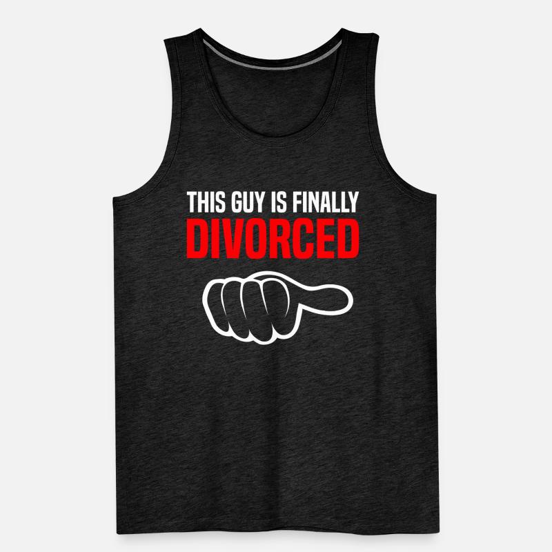 Scheidung Trennung Ehe Ex Scheidungsparty Männer Premium Bio Tank Top