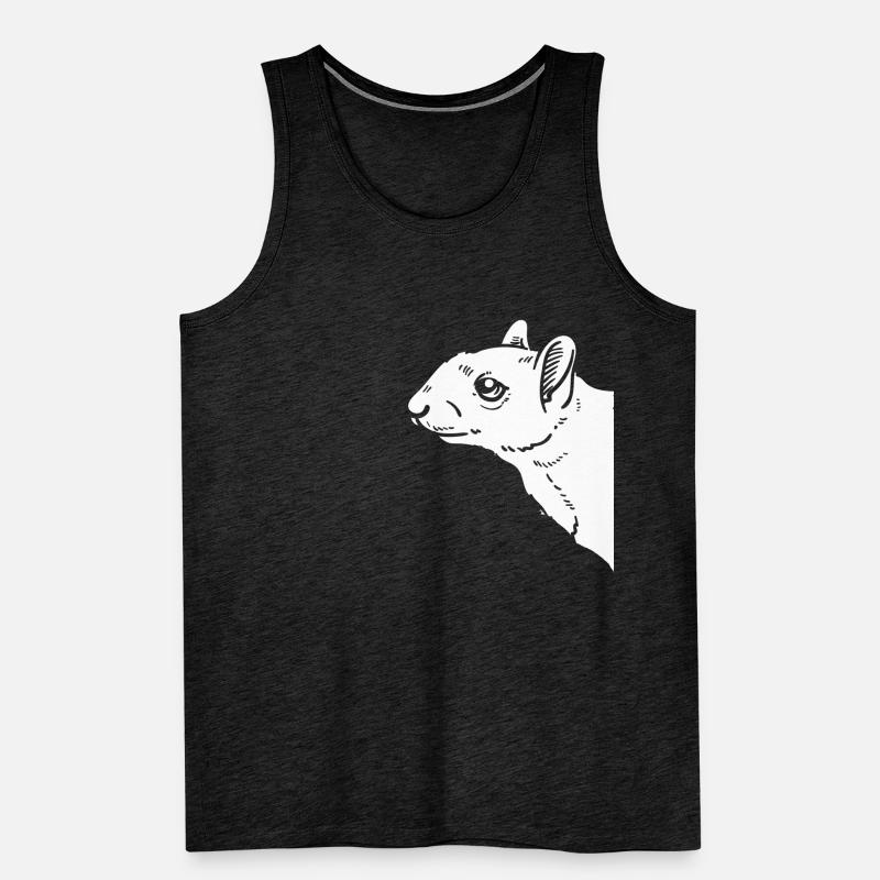 Eichhörnchen Lustiger Eichhörnchenliebhaber Männer Premium Bio Tank Top