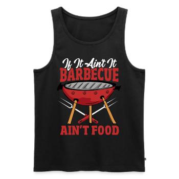 Grill Grill BBQ Grill Party Beer Chef Griller Fle - Débardeur bio Premium Homme - noir - Devant - Michal (187cm)