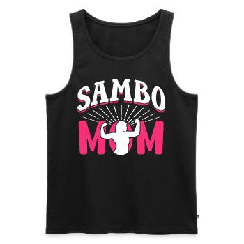 Sambo Mother Training Martial Arts Martial Arts - Men's Premium Organic Tank Top - black - Front - Michal (187cm)