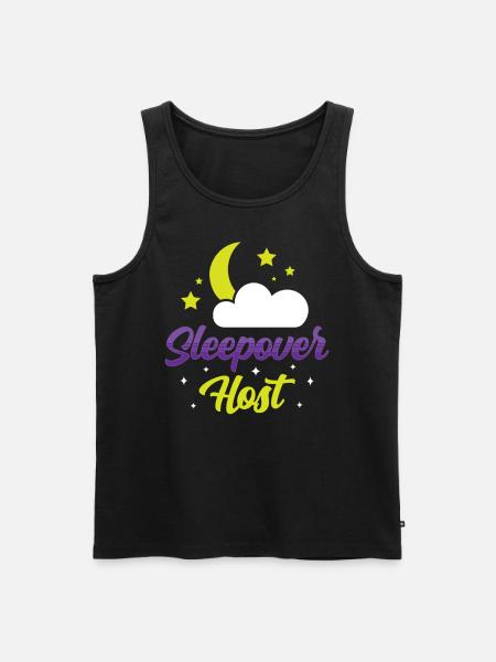 Overnight hosts Overnight stay - Men's Premium Organic Tank Top - black