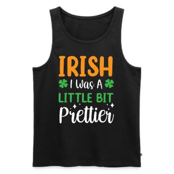 St Patricks Tag Gälisch Irland Ire Irisch - Männer Premium Bio Tank Top - Schwarz - Vorne - AI Model Male 178 light (178cm)