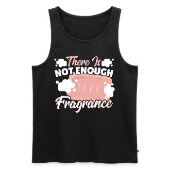 There Is Not Enough Fragrance Soap Making Soap - Männer Premium Bio Tank Top - Schwarz - Vorne - Michal (187cm)