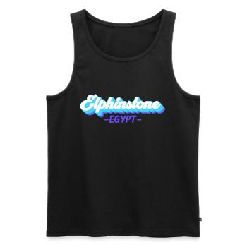 Holiday Trip Egypt Red Sea Elphinstone - Men's Premium Organic Tank Top - black - Front - AI Model Male 178 light (178cm)