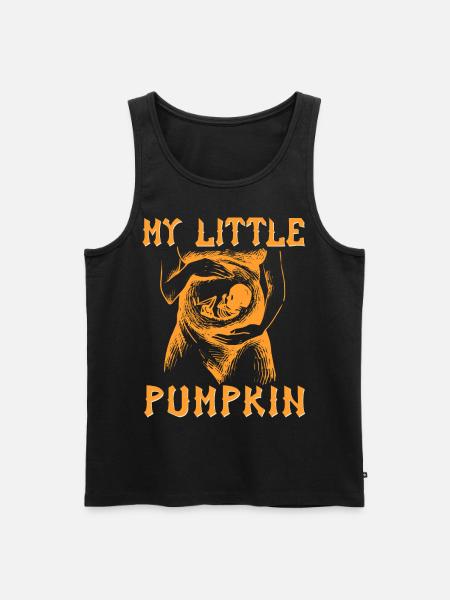 My Little Pumpkin - Men's Premium Organic Tank Top - black