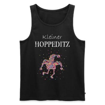 Hopeditz Narr Düsseldorfer Karneval Kostümersatz - Männer Premium Bio Tank Top - Schwarz - Vorne - Michal (187cm)
