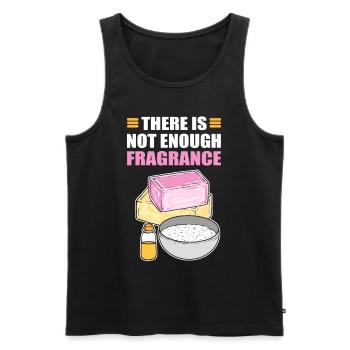 There Is No Enough Fragrance Soap Making Soap - Männer Premium Bio Tank Top - Schwarz - Vorne - Michal (187cm)