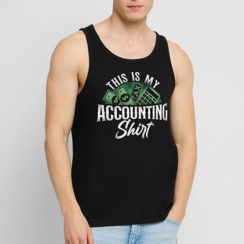 Comptable Comptable Comptable Comptabilité Débardeur bio Premium Homme