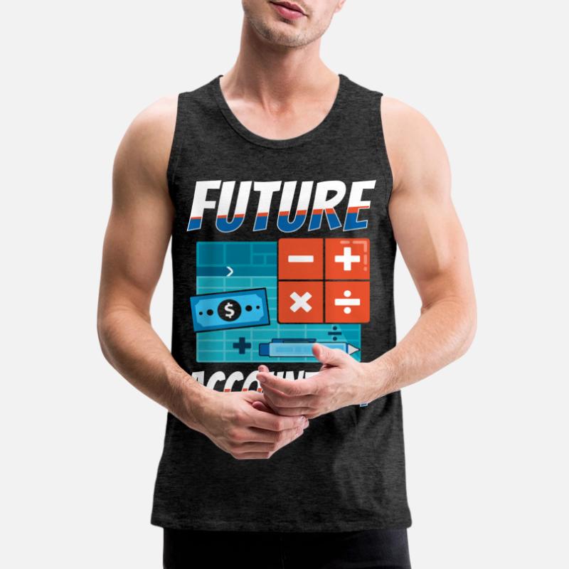 Comptable Comptable Comptable Comptabilité Débardeur bio Premium Homme