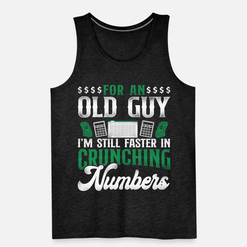 Comptable Comptable Comptable Comptabilité Débardeur bio Premium Homme